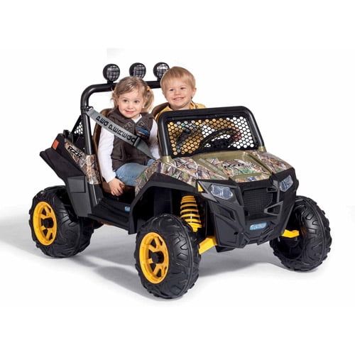 뻬그 Peg Perego Polaris RZR 900 12-Volt Battery-Powered Ride-On, Camo