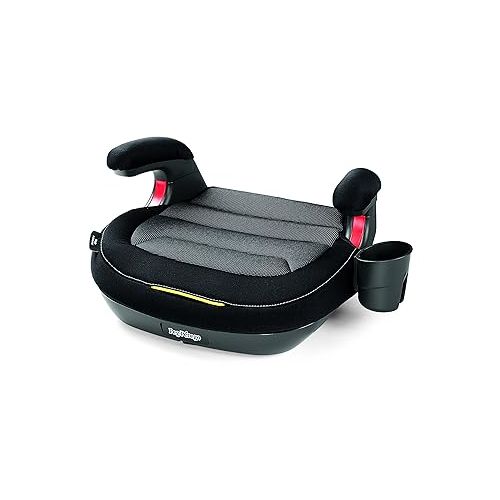 뻬그 Peg Perego Viaggio Shuttle - Booster Car Seat - for Children from 40 to 120 lbs - Made in Italy - Licorice (Black)
