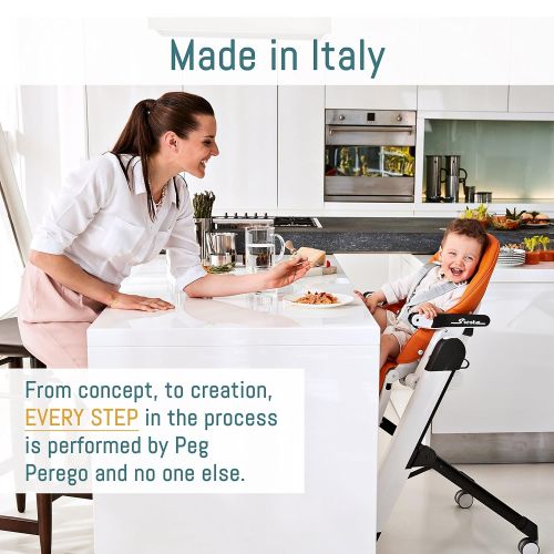 뻬그 [아마존베스트]Peg Perego Siesta Highchair, Arancia