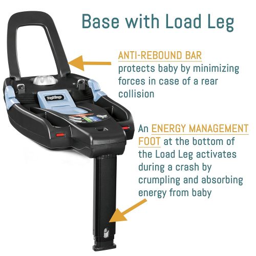 뻬그 Peg Perego Primo Viaggio Nido Car Seat with Load Leg Base, Atmosphere