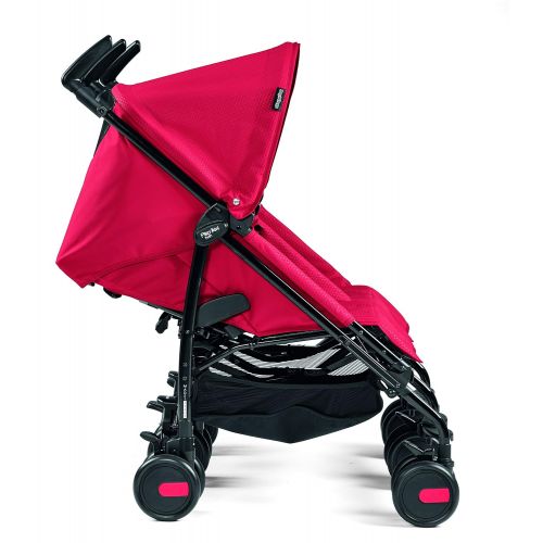 뻬그 Peg Perego Pliko Mini Twin Baby Stroller, Mod Red