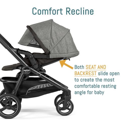 뻬그 Peg Perego Pop-Up Seat for Team, Duette and Triplette Strollers, Atmosphere