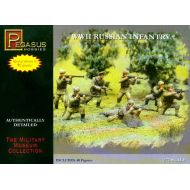 Pegasus 172 7498 WWII Russian Infantry x 10 Box (No Box but Free Shipping)