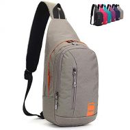 Peicees Small Sling Backpack Waterproof Unisex Shoulder Bag Chest Crossbody Daypack