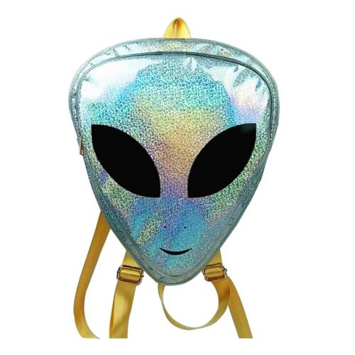  Peiji Alien Backpack Transparent Triangle Rucksack