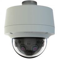 Pelco Optera IMM Series 12MP 360° Outdoor Panoramic Network Pendant Dome Camera with Clear Bubble