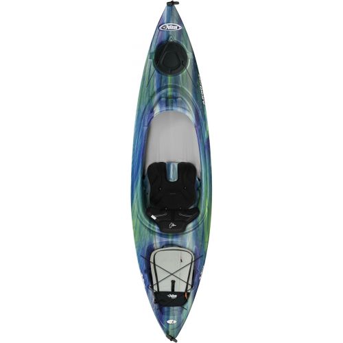  Pelican Argo 100X EXO - Premium Sit-in Recreational Kayak - Exo Cooler Bag Included - 10 ft - Blue Coral