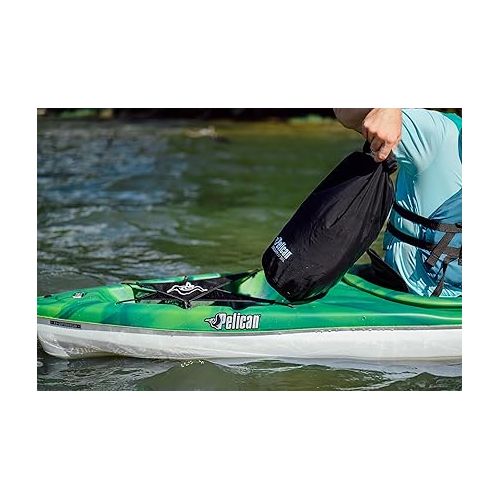  Pelican Argo 100X EXO - Premium Sit-in Recreational Kayak - Exo Cooler Bag Included - 10 ft - Blue Coral