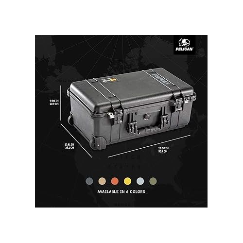  Pelican 1510 Case With Foam (Black)