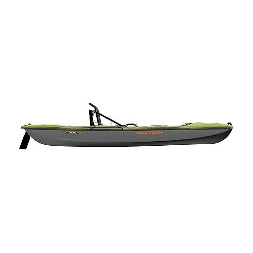  Pelican Catch Mode 110 Premium Angler Kayak - Fishing Kayak with Lawnchair - 10.5 ft