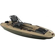 Pelican Catch PWR 100 - Sit-on-Top Fishing Kayak - Ergo360 Seating System - 10 ft - Light Kaki