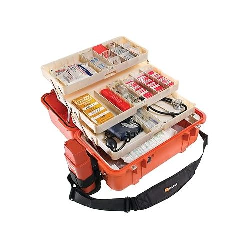  Pelican Products 1460-005-150 Pelican 1460-005-150 Medium EMS Case (Orange)