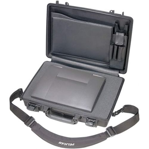  Pelican 1490 Laptop Case With Foam (Black)
