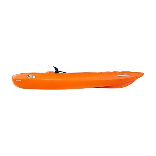  Pelican - Sonic 80X Youth Kayak - Sit-on-Top - Recreational Kayak - 8ft