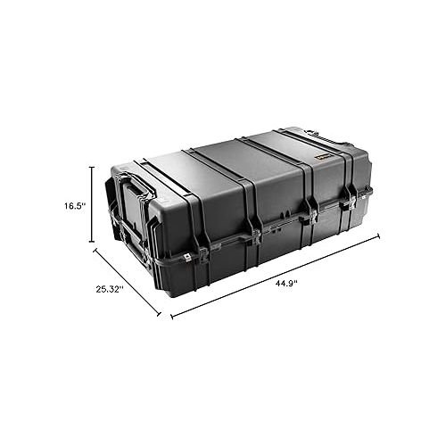  Pelican 1780 Transport Case With Foam (Black)