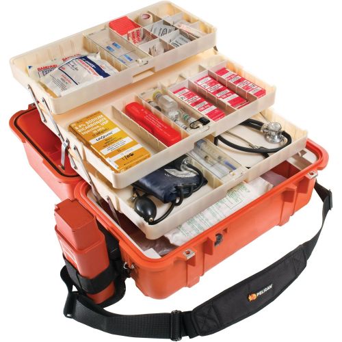  Pelican Products 1460-005-150 Pelican 1460-005-150 Medium EMS Case (Orange)