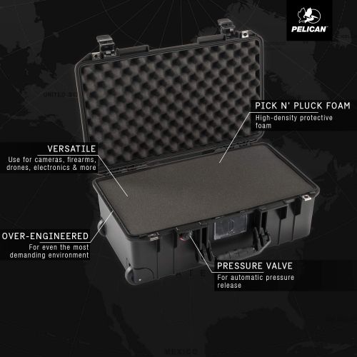  Pelican Air 1535 Case no Foam (Orange)