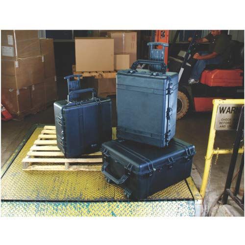  Pelican 1560 Case With Padded Dividers (Black)