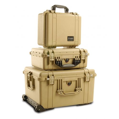  Pelican 1560 Case With Padded Dividers (Black)