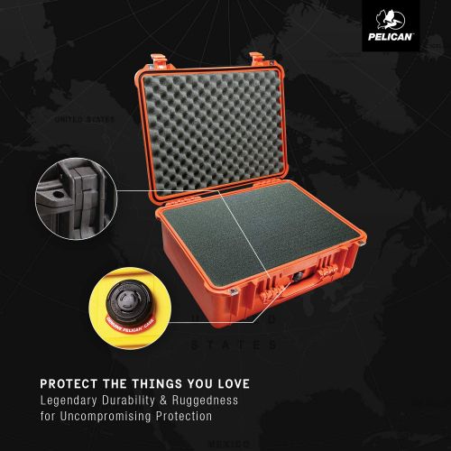  Pelican 1550 Case No Foam (Black)