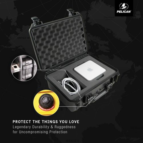  Pelican 1450 Case With Foam (Yellow)