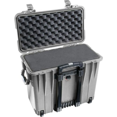  Pelican 1440 Camera Case With Foam (Silver)