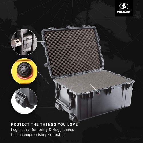  Pelican 1630 Camera Case with Foam and Padded Dividers (Multiple colors)