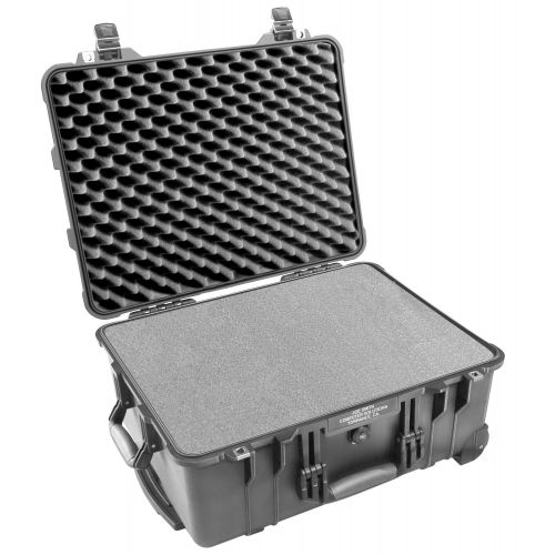  Pelican 1560 Camera Case With Foam (Silver)