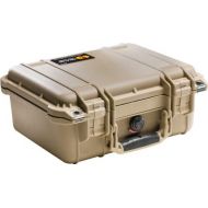 Pelican 1400 Camera Case With Foam (Desert Tan)