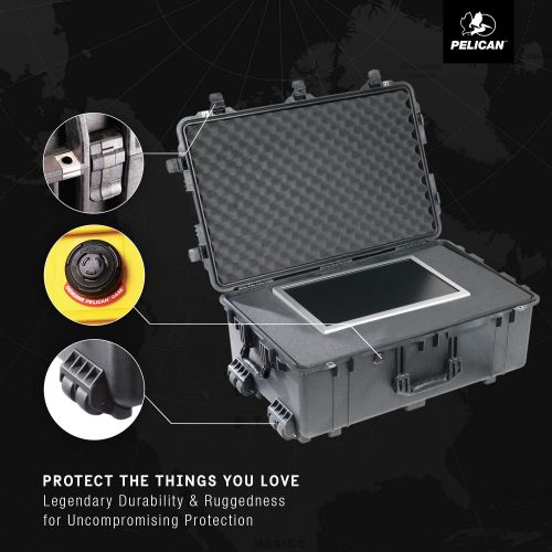  Pelican 1650 Case With Foam (Black)