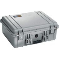 Pelican 1550 Camera Case With Foam (Silver)