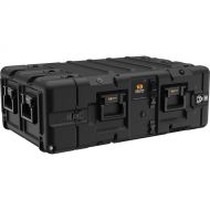 Pelican Super-V 4U Rackmount Case (4 RU, Black)