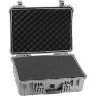 Pelican 1520 Case with Foam (Silver)