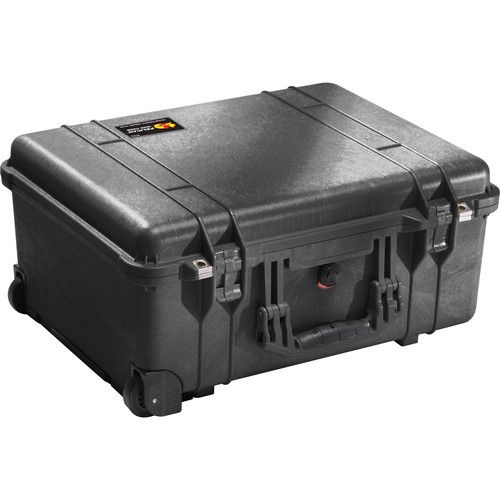  Pelican 1564 for the Waterproof 1560 Case with Yellow and Black Divider Set (Black)