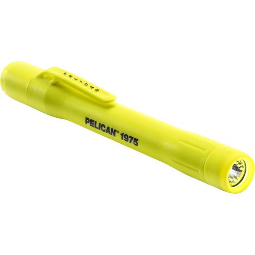  Pelican 1975 Safety Certified 2AAA Penlight with Helmet Mount