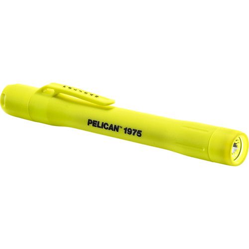  Pelican 1975 Safety Certified 2AAA Penlight with Helmet Mount