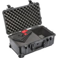 Pelican 1510TPF Carry-On Case with Trekpak Divider System and Foam (Black)