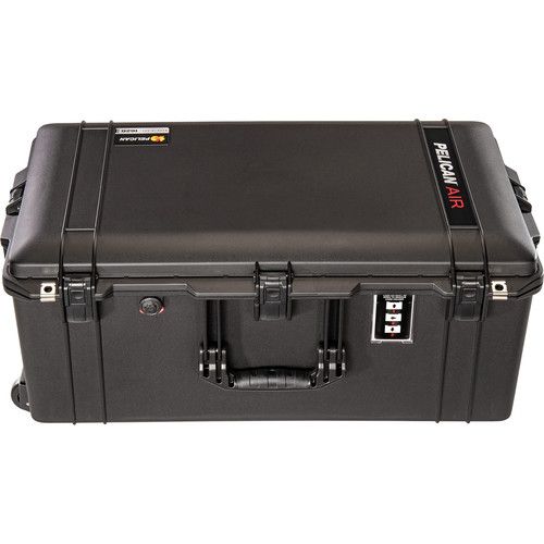  Pelican 1626 Wheeled Air Case without Foam (Black)