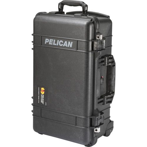  Pelican 1510TP Carry-On Case with Trekpak Divider System (Black)