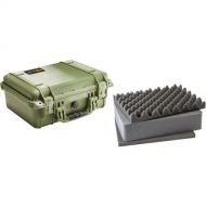 Pelican 1450 Case with Foam (Olive Drab)