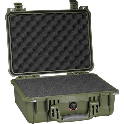  Pelican 1450 Case with Foam (Olive Drab)