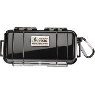 Pelican 1030 Micro Case (Solid Black with Black Lining)