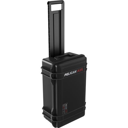  Pelican 1535TRVL Wheeled Carry-On Air Case with Lid Organizer and Packing Cubes (Black)