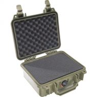 Pelican 1200 Case with Foam (Olive Drab Green)