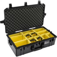 Pelican 1605AirWD Hard Carry Case with Padded Divider Insert (Black)