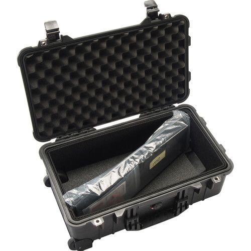  Pelican Carry-On Case with Trekpak Divider System (Black, Special 50th Anniversary Edition)