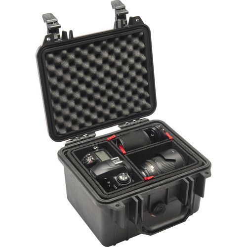  Pelican 1300 Case with Foam (Black)