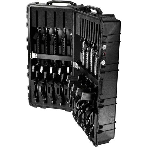  Pelican 1780RF Long Case with Rifle Foam Cut Insert (Black)