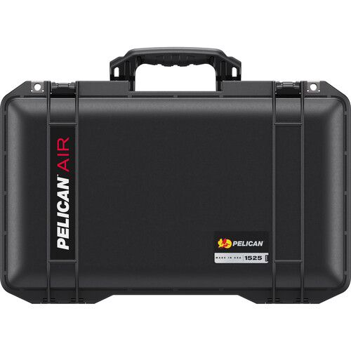  Pelican 1525AirNF Hard Carry Case with Liner, No Insert (Black)