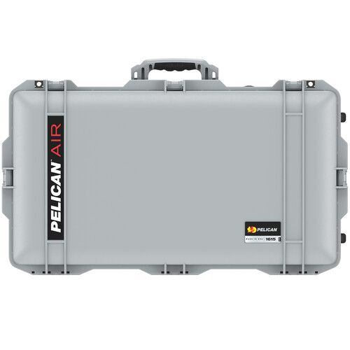  Pelican 1615AirWF Wheeled Hard Case with Foam Insert (Silver)